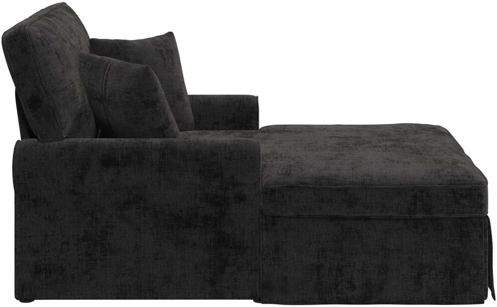 Gultas su pagalve Juoda 157 x 91 x 91 cm ARES