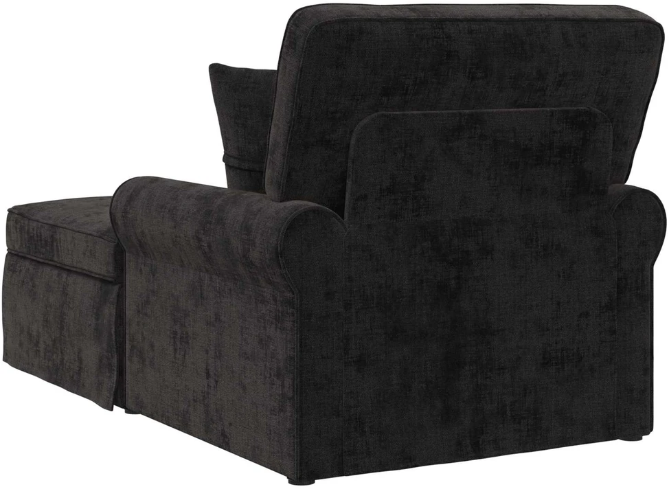 Gultas su pagalve Juoda 157 x 91 x 91 cm ARES