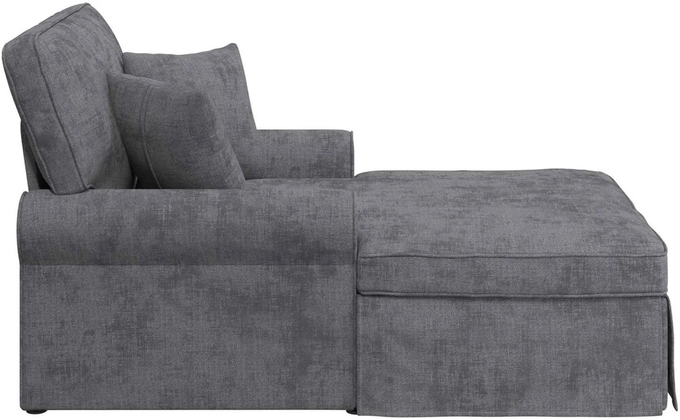 Gultas su pagalve Tamsiai pilka 157 x 91 x 91 cm ARES