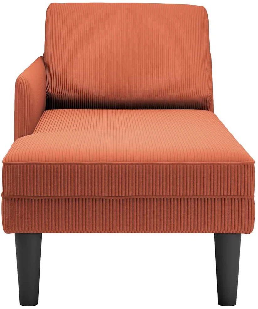 Fotelis Poilsio sofa su pagalvės raudonai oranžiniu velveto audinys