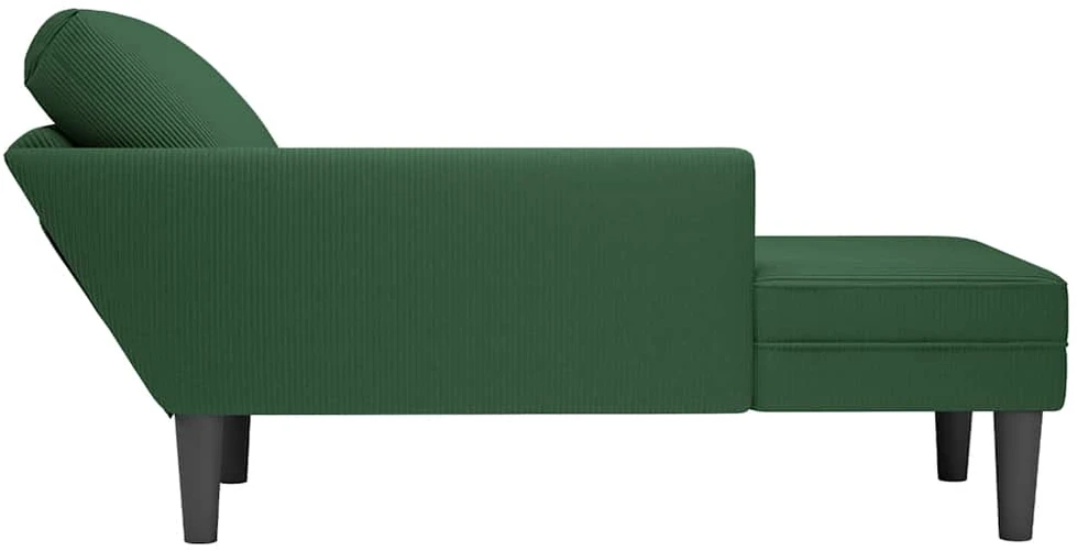 Poilsio sofa su pagalvės tamsiai žalia velveto audinys