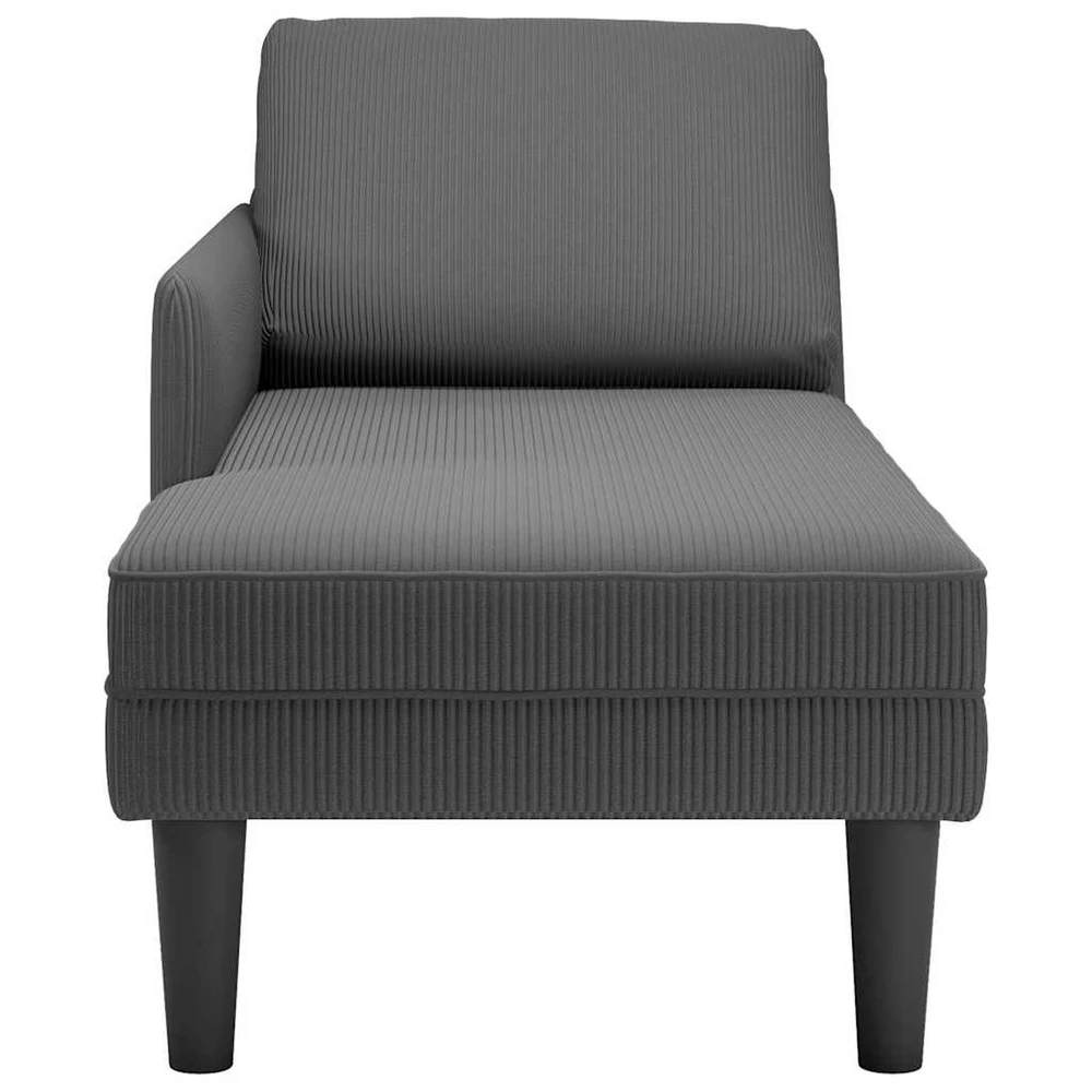 Poilsio sofa su pagalvės tamsiai pilkos spalvos velveto audinys