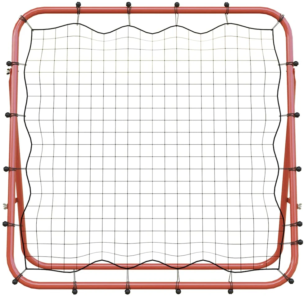 Futbolo kamuolio atšokimo sienelė, 96x80x96cm, plienas/PE