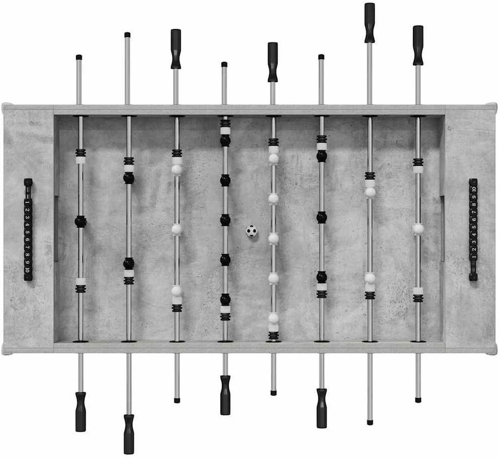 Fuzbolas stalas Betono Pilka 146,5 x 74 x 85 cm