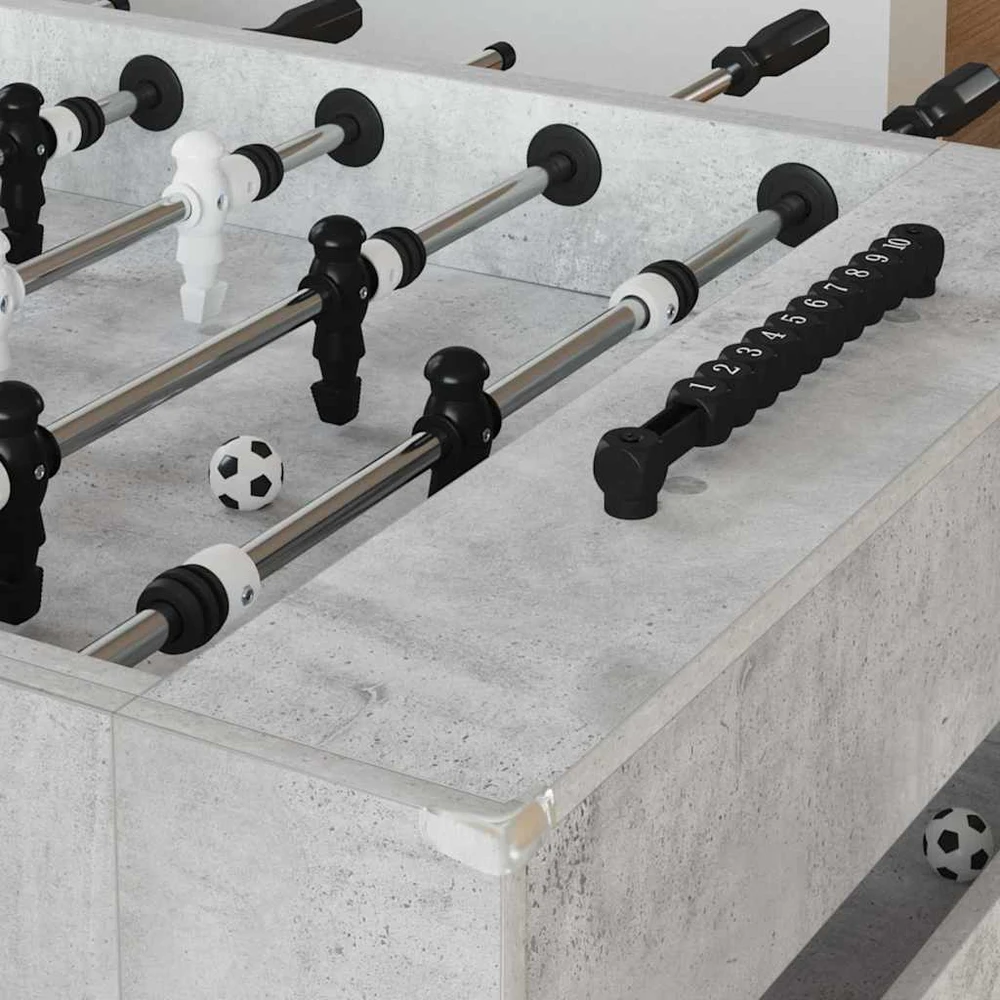 Fuzbolas stalas Betono Pilka 146,5 x 74 x 85 cm