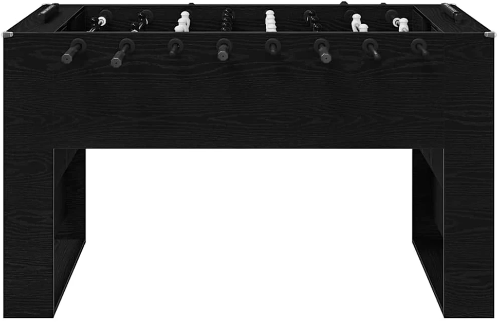 Fuzbolas stalas Juodas Ąžuolas 146,5 x 74 x 85 cm