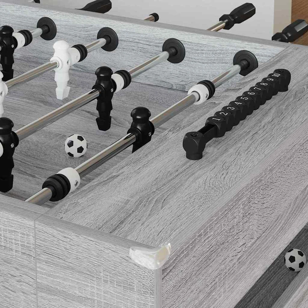 Fuzbolas stalas Pilka Sonoma 146,5 x 74 x 85 cm