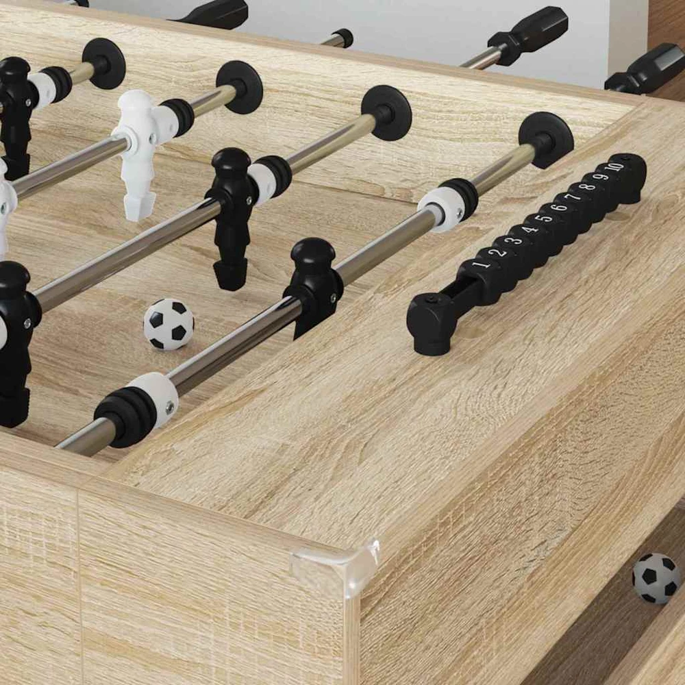 Fuzbolas stalas Sonoma ąžuolas 146,5 x 74 x 85 cm