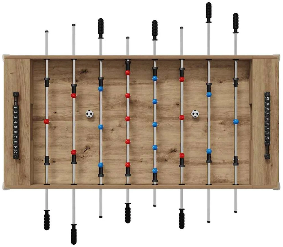 Fuzbolas stalas Amatinė Ąžuolas 125 x 60,5 x 80 cm