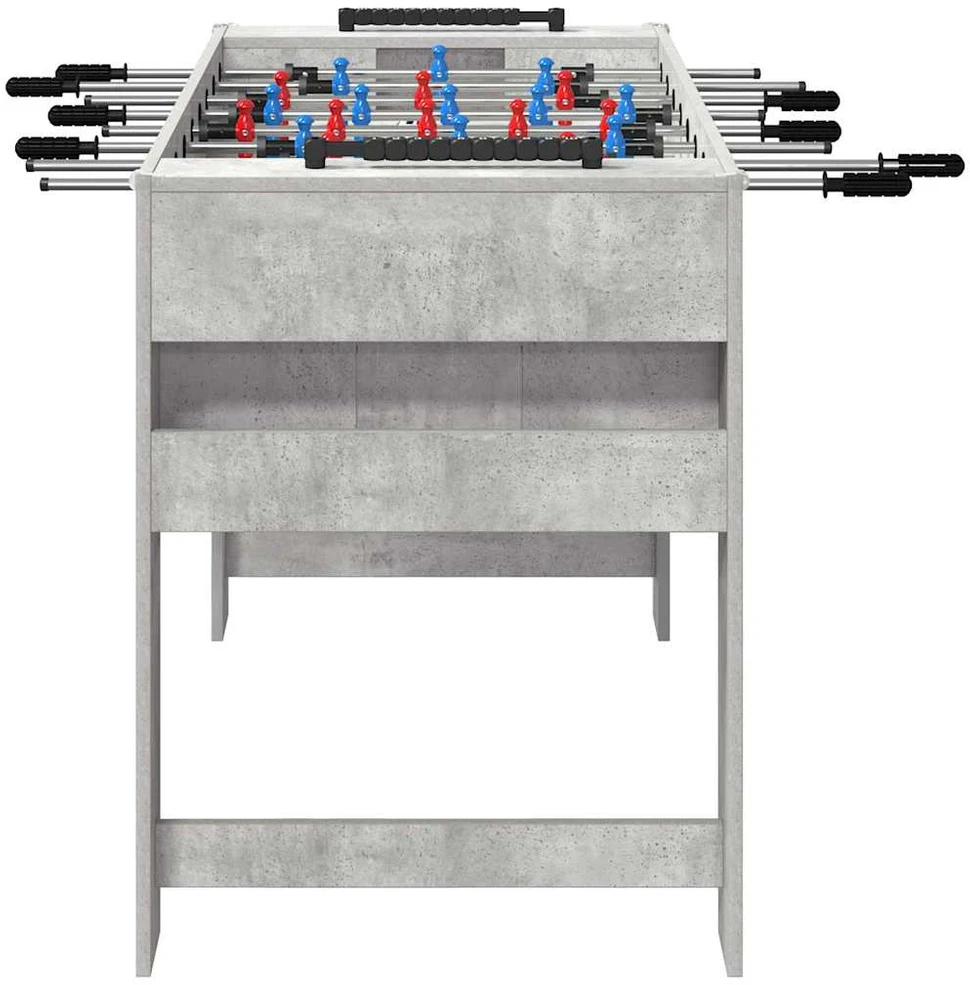 Fuzbolas stalas Betono Pilka 125 x 60,5 x 80 cm