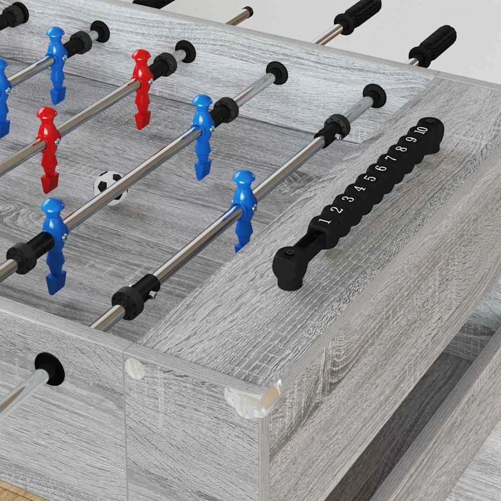Fuzbolas stalas Pilka Sonoma 125 x 60,5 x 80 cm