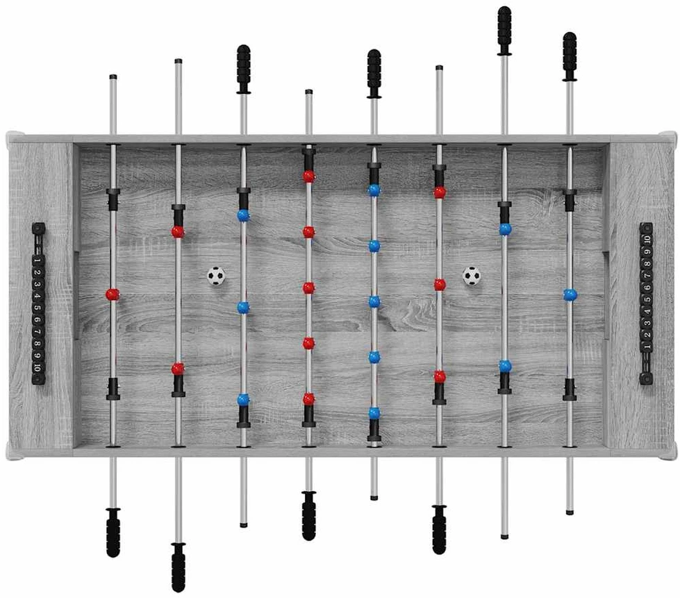 Fuzbolas stalas Pilka Sonoma 125 x 60,5 x 80 cm