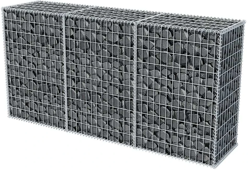 Gabiono krepšys, 200x50x100cm, cinkuotas plienas