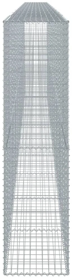 Gabiono krepšys su dangčiu, 1000x50x200cm, galvanizuota geležis