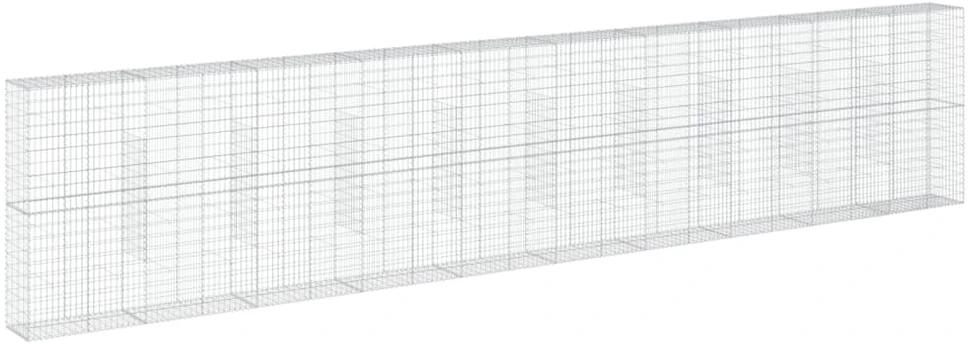 Gabiono krepšys su dangčiu, 1000x50x200cm, galvanizuota geležis