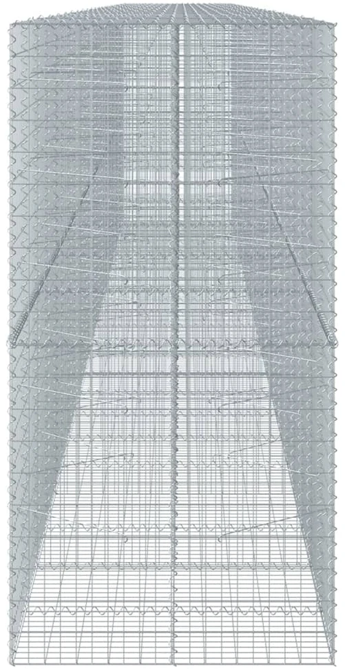 Gabiono krepšys su dangčiu, 1150x100x200cm, geležis
