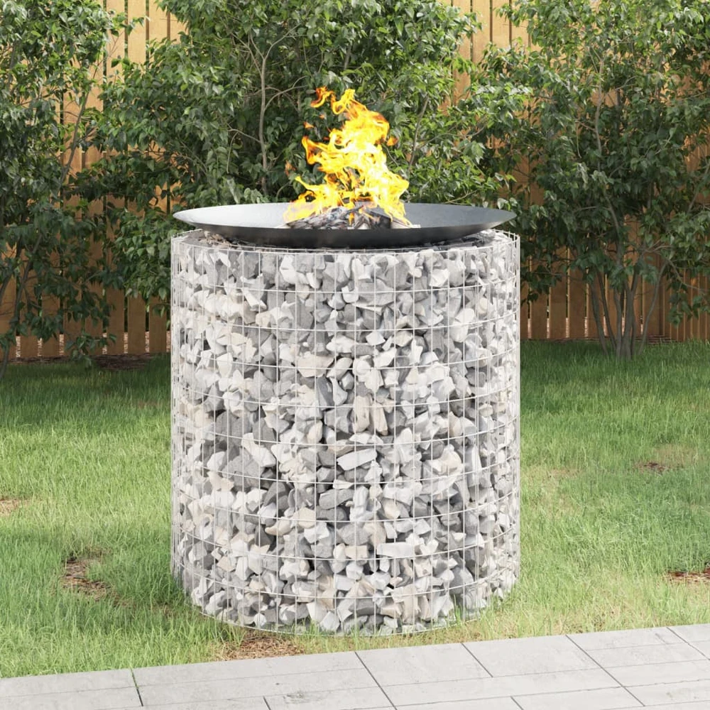 Gabiono laužavietė, 100cm skersmens, galvanizuota geležis