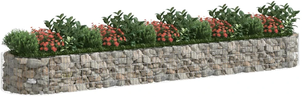 Gabiono lovelis, 500x100x50cm, galvanizuota geležis, aukštas