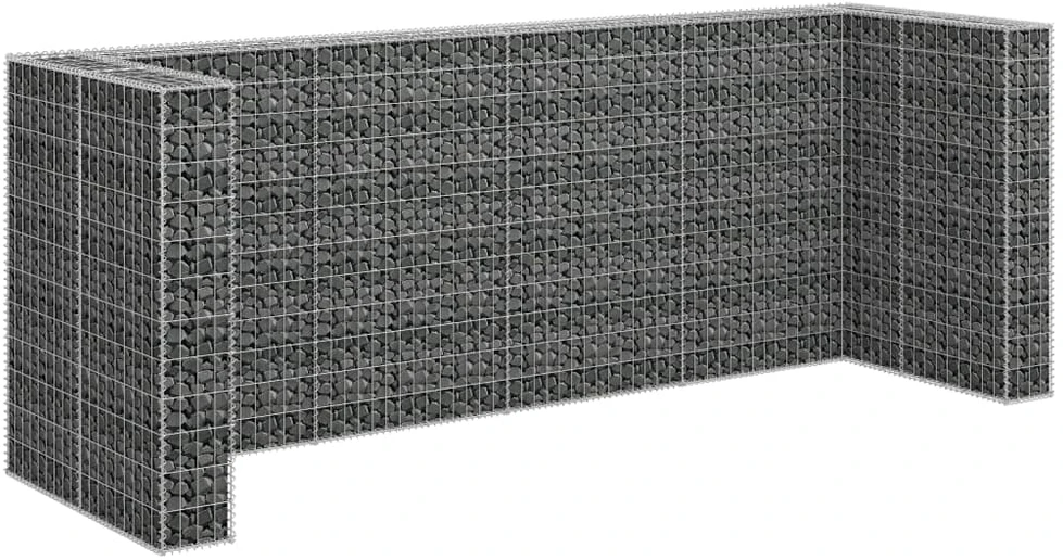 Gabiono siena konteineriams, 320x100x120cm, plienas