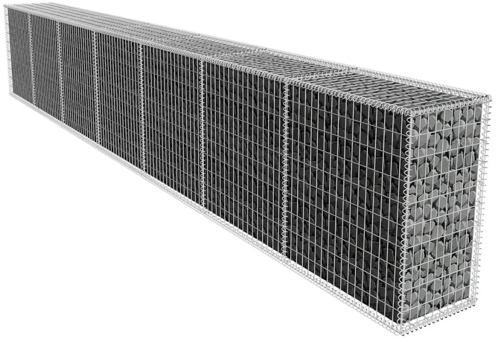 Gabiono siena su dang., 600x50x100cm, galvanizuotas plienas