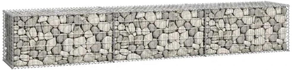 Gabiono siena su dang., galvanizuotas plienas, 300x50x50cm