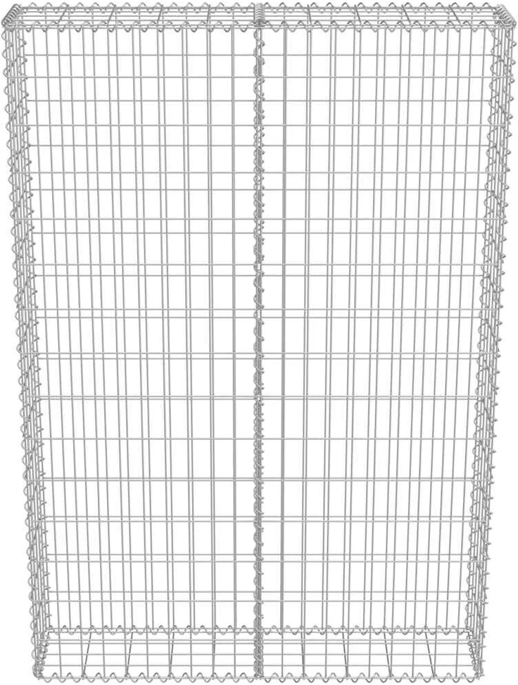 Gabiono siena su dang., galvanizuotas plienas, 100x20x150cm
