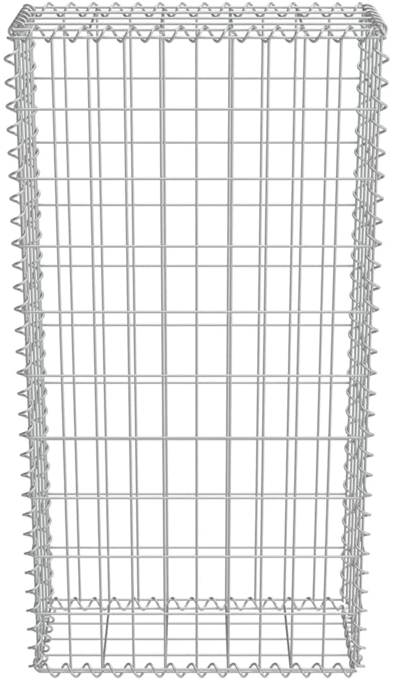 Gabiono siena su dang., galvanizuotas plienas, 50x20x100cm