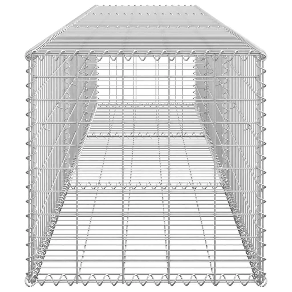 Gabiono siena su dang., galvanizuotas plienas, 300x50x50cm