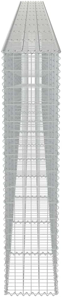 Gabiono siena su dang., galvanizuotas plienas, 600x30x150cm