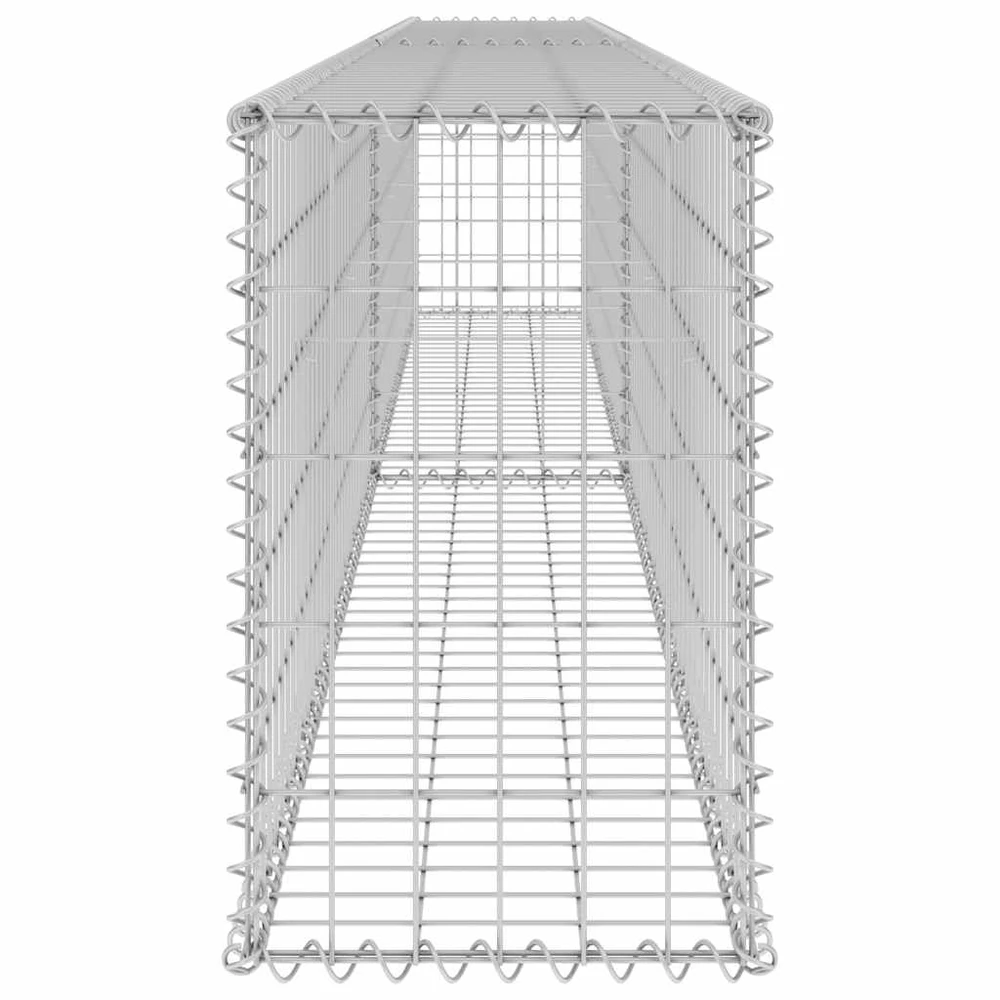 Gabiono siena su dangčiais, 300x30x50cm, galvanizuotas plienas