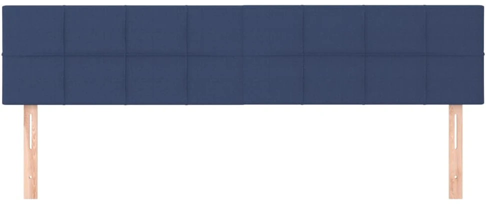 Galvūgalis, 2vnt., mėlynos spalvos, 100x5x78/88cm, audinys