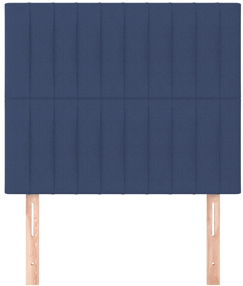 Galvūgalis, 2vnt., mėlynos spalvos, 100x5x78/88cm, audinys