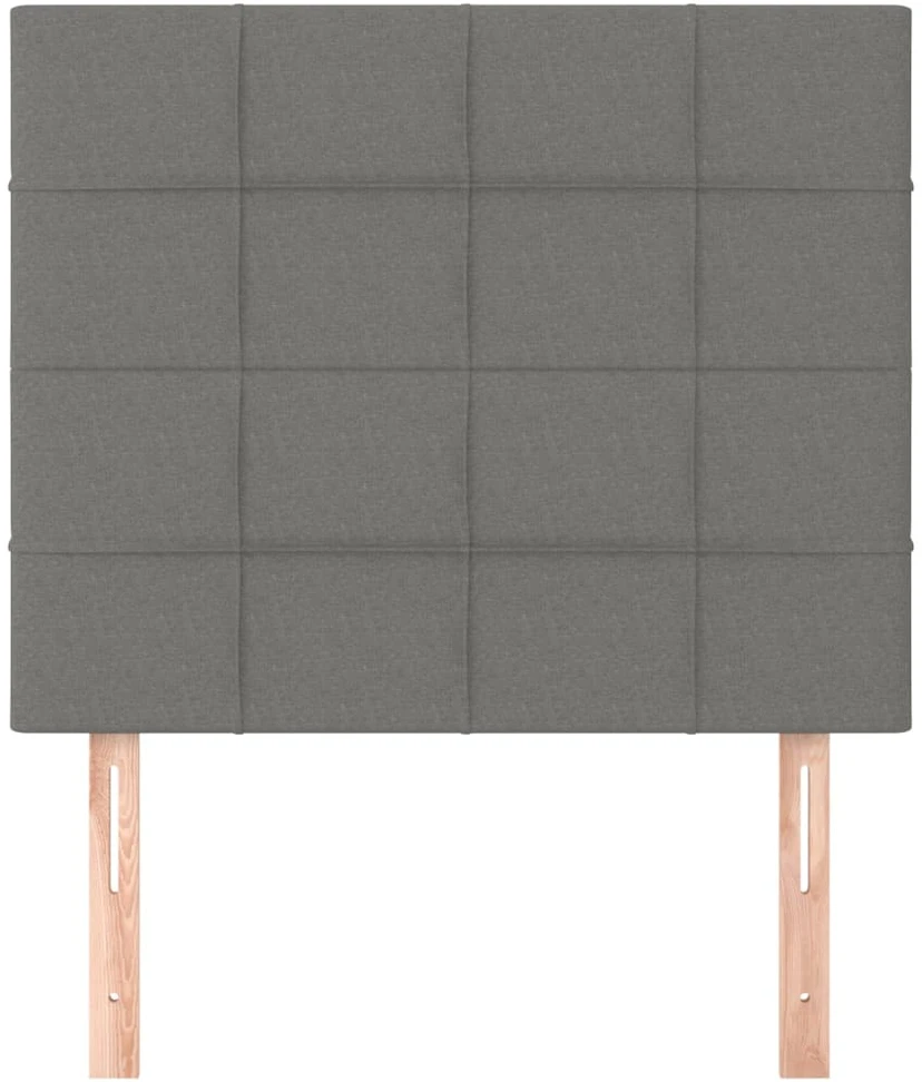 Galvūgalis, 2vnt.,tamsiai pilkos spalvos,100x5x78/88cm, audinys