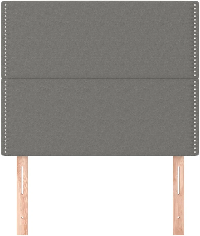 Galvūgalis, 2vnt.,tamsiai pilkos spalvos,100x5x78/88cm, audinys