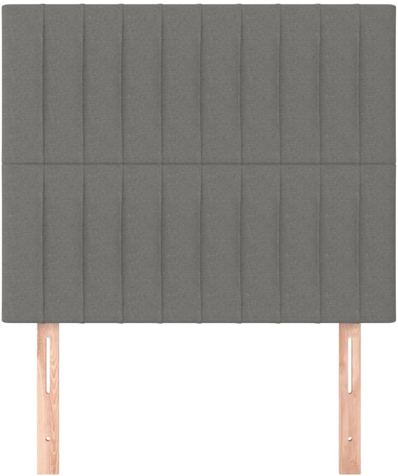Galvūgalis, 2vnt.,tamsiai pilkos spalvos,90x5x78/88cm, audinys