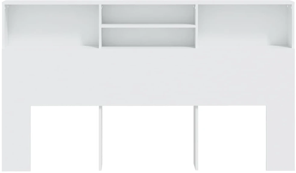 Galvūgalis-spintelė, baltos spalvos, 180x19x103,5cm