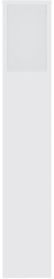 Galvūgalis-spintelė, baltos spalvos, 200x18,5x104,5cm