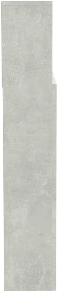 Galvūgalis-spintelė, betono pilkos spalvos, 200x19x103,5cm