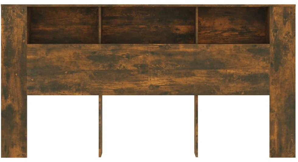 Galvūgalis-spintelė, dūminio ąžuolo spalvos, 200x18,5x104,5cm