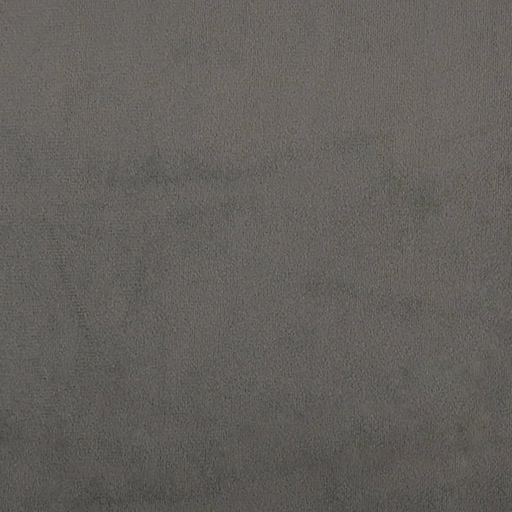 Galvūgalis su auselėmis, pilkas, 103x23x118/128cm, aksomas