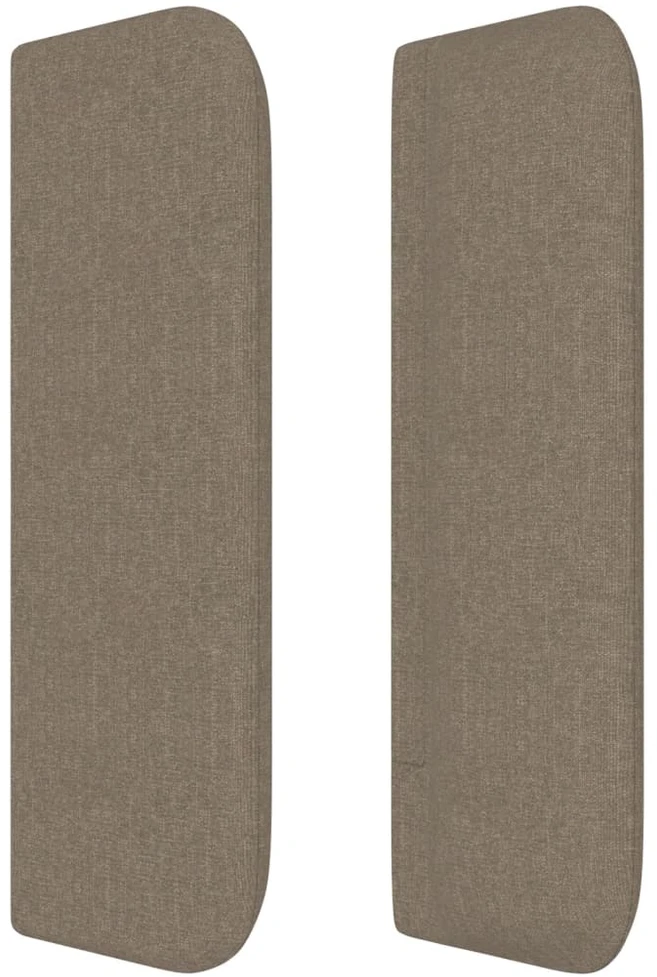 Galvūgalis su auselėmis,taupe spalvos,163x16x78/88 cm, audinys
