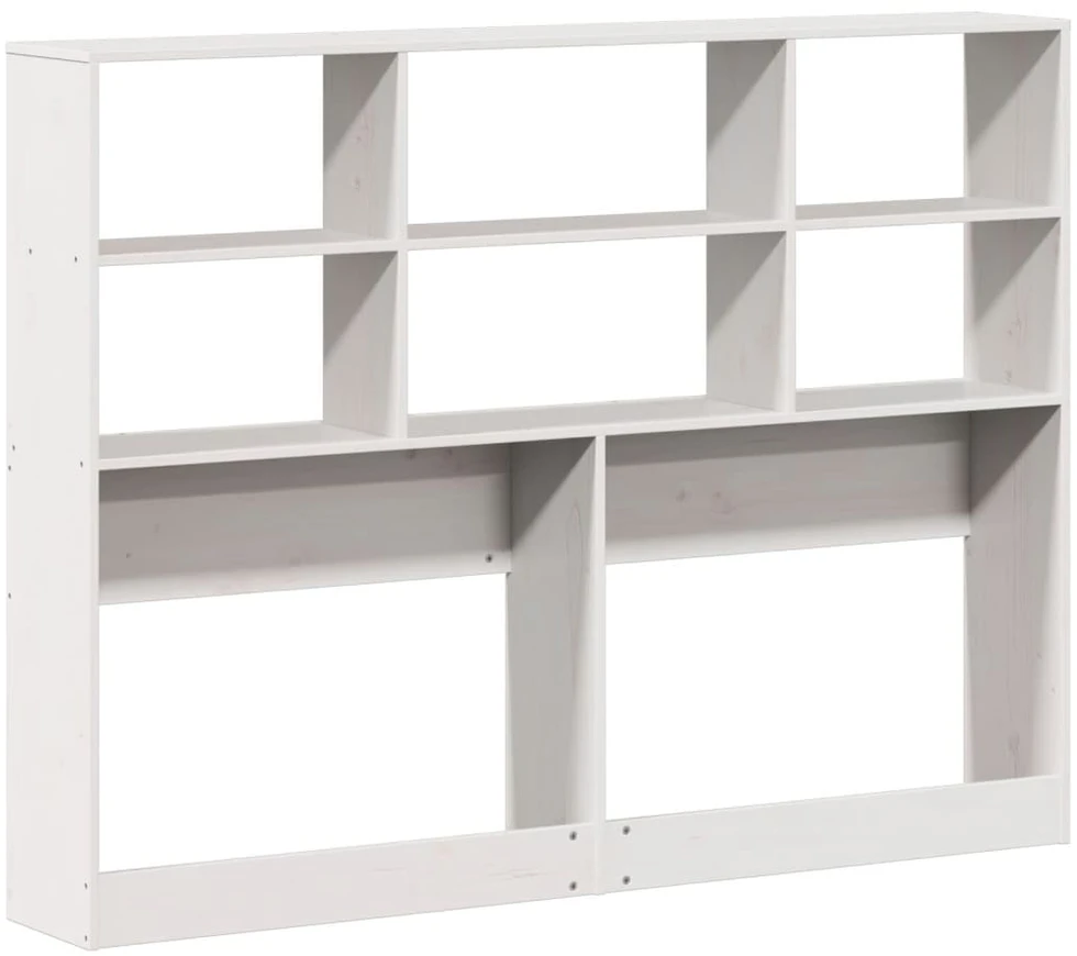 Galvūgalis su daiktų laikymo vieta, baltas, 160cm, pušis