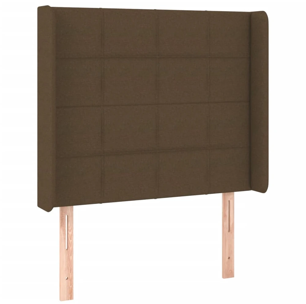 Galvūgalis su LED, tamsiai rudos spalvos, 103x16x118/128cm