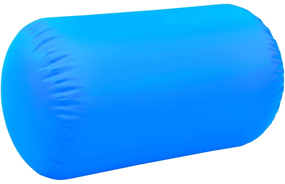 Gimnastikos ritinys su pompa, mėlynas, 100x60cm, PVC