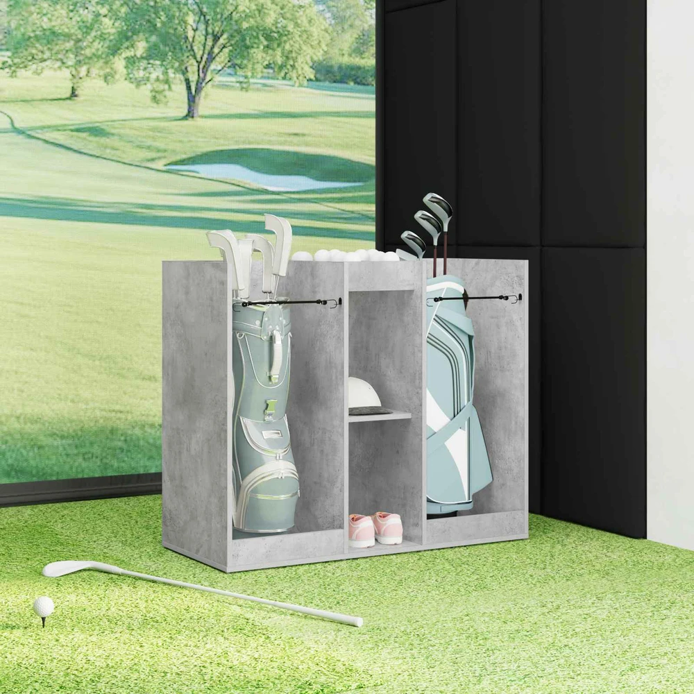 Golfo spinta Paprastas Betono pilka 102 x 45 x 85,5 cm