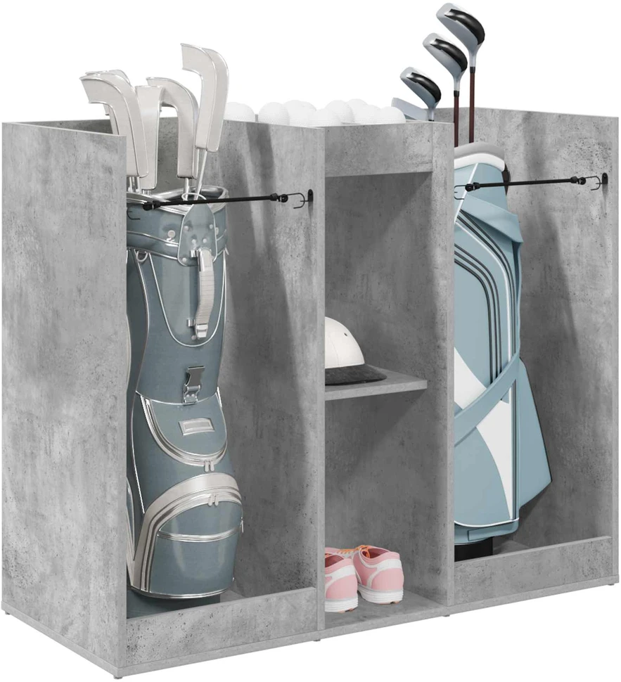 Golfo spinta Paprastas Betono pilka 102 x 45 x 85,5 cm
