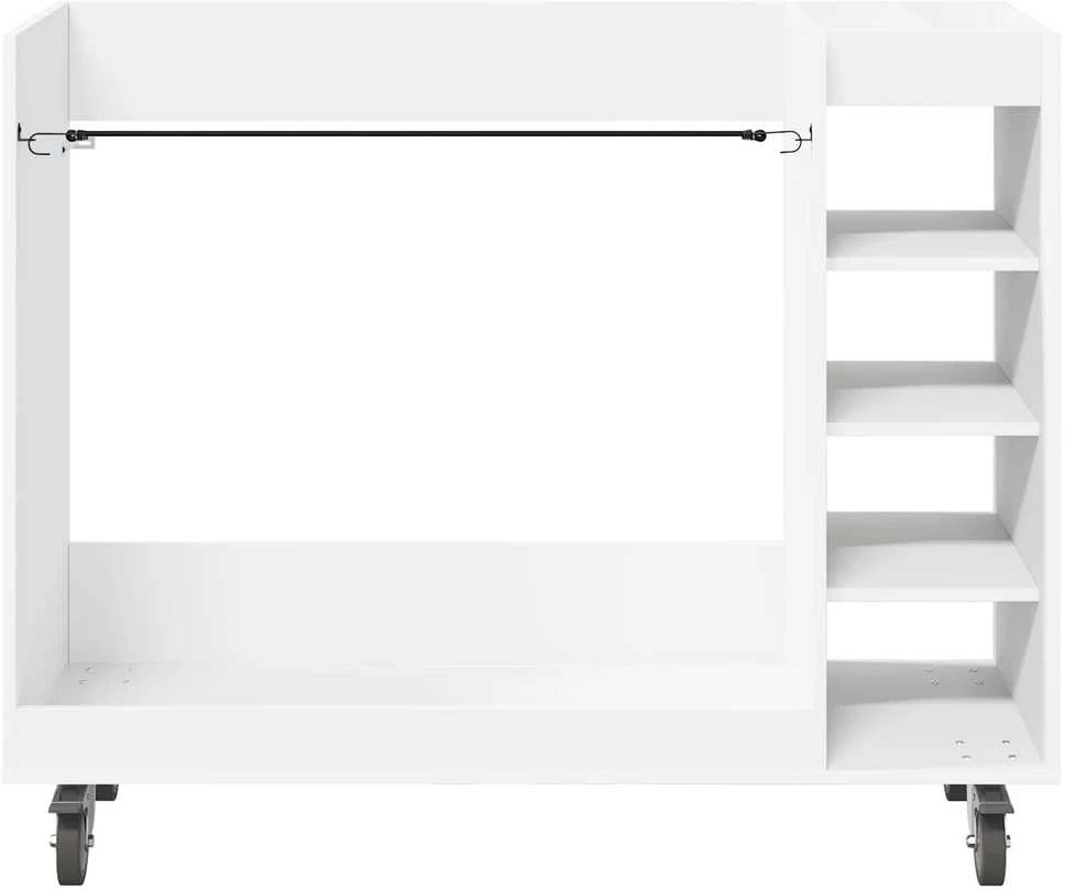 Golfo spinta su ratu Paprastas Balta 120 x 45 x 98 cm