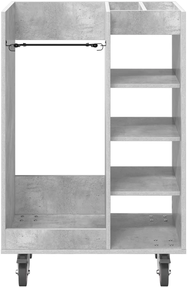 Golfo spinta su ratu Paprastas Betono pilka 65 x 45 x 98 cm