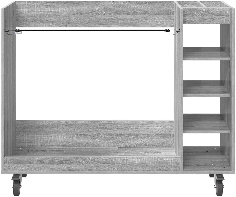 Golfo spinta su ratu Paprastas Pilkas Sonoma 120 x 45 x 98 cm