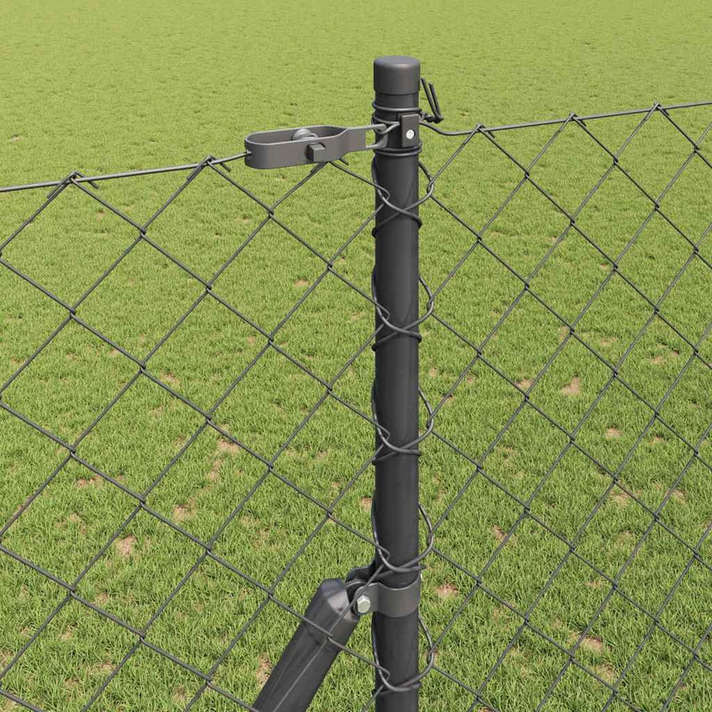 Grandinės tvoros tvirtinimas 10 x 1,5 m PVC dengtas plienas